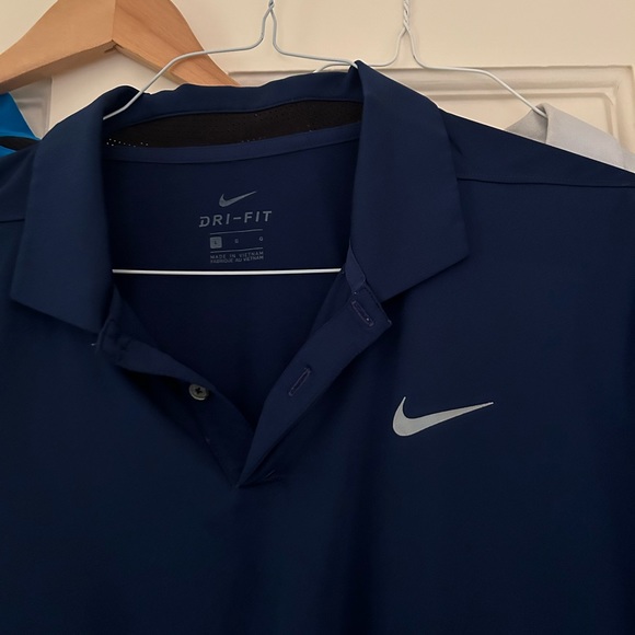 Nike Dri-Fit Golf Polos ( set of 3) size large - Picture 6 of 7